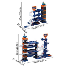 Load image into Gallery viewer, Electric Racing Track Car Children&#39;s Train Track Model Toy Railway Track Racing Road Transport Building Block Slot Set Toys