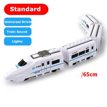 Load image into Gallery viewer, Kids Electric Train Railway Toys For Kids Train Diecast Simulation Train Sound Light Music Educational Locomotive Christmas Gift