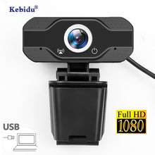Load image into Gallery viewer, Kebidumei 1080P mini camera X5 webcam HD Pc gamer complete wireless USB camera With mic For YouTube Computer Webcast win7/10