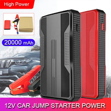 Load image into Gallery viewer, 20000mah Car Battery Jump Starter Emergency Car Battery Booster Charger Booster Power Supply  5V/2A Device Auto Vehicle Starter