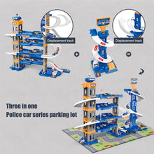 Load image into Gallery viewer, Electric Racing Track Car Children&#39;s Train Track Model Toy Railway Track Racing Road Transport Building Block Slot Set Toys
