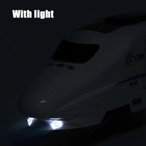 Kids Electric Train Railway Toys For Kids Train Diecast Simulation Train Sound Light Music Educational Locomotive Christmas Gift