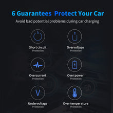 Load image into Gallery viewer, 75W 6 USB QC3.0 Car Charger Fast Charging Mobile Phone Quick Charge For iPhone 13 12 Samsung Xiaomi Huawei USB Charger For Car