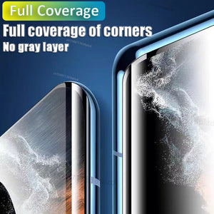Samsung Galaxy For S22 S21 S20 Ultra FE UV Tempered Glass Screen Protector S10 S8 S9 Note 20 10 9 8 Plus S10E 5G S 21 22 20 Film