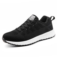 Load image into Gallery viewer, Women Casual Shoes Fashion Breathable Walking Mesh Lace Up Flat Shoes Sneakers Women 2019 Tenis Feminino White Vulcanized Shoes