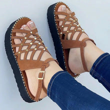 Load image into Gallery viewer, Women Sandals Lightweight Platform Sandals For Summer Shoes Women Heels Sandals 2022 Casual Chaussure Femme Flat Heel Sandalias