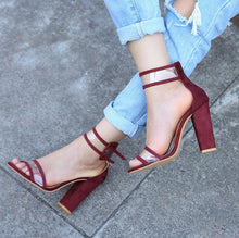 Load image into Gallery viewer, 2020 New fashion women heels sexy comfortable hollow sandals shoes