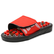 Load image into Gallery viewer, Acupoint Massage Slippers Sandal For Men Feet Chinese Acupressure Therapy Medical Rotating Foot Massager Shoes Unisex
