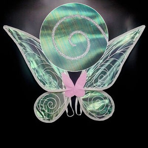 Fairy Princess Elf Butterfly Wings For Kids Girls Christmas Halloween Cosplay Party Costume Photography Performance Accessories