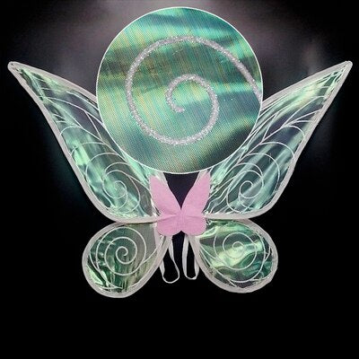 Fairy Princess Elf Butterfly Wings For Kids Girls Christmas Halloween Cosplay Party Costume Photography Performance Accessories