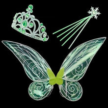 Load image into Gallery viewer, Fairy Princess Elf Butterfly Wings For Kids Girls Christmas Halloween Cosplay Party Costume Photography Performance Accessories