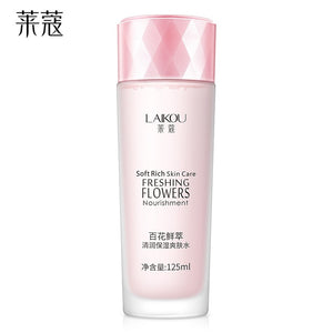 LAIKOU Cherry Blossoms Essence Toner Shrinks Pore Anti-Aging Whitening Oil Control Moisturizing Facial Acne Treatment Skin 125ml