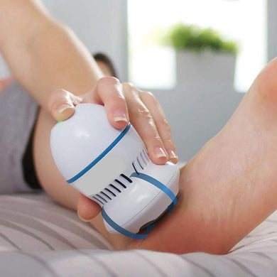 Callus Remover with Built-In Vacuum Rechargeable Motorized Electric Feet Foot File Pedicure Tool Exfoliation Dead Skin