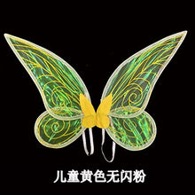 Load image into Gallery viewer, Fairy Princess Elf Butterfly Wings For Kids Girls Christmas Halloween Cosplay Party Costume Photography Performance Accessories