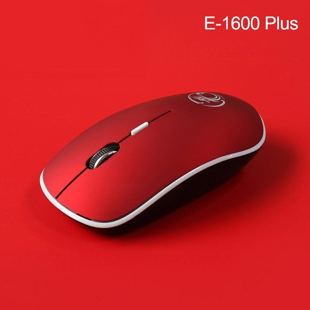 Ergonomic Mouse Wireless Mouse Computer Mouse PC USB Optical 2.4Ghz 1600 DPI Silent Mause Mini Noiseless Mice For PC Laptop Mac