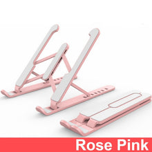 Load image into Gallery viewer, Adjustable Foldable Laptop Stand Non-slip Desktop Laptop Holder Notebook Stand sFor Notebook Macbook Pro Air iPad Pro DELL HP