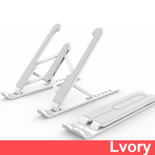Load image into Gallery viewer, Adjustable Foldable Laptop Stand Non-slip Desktop Laptop Holder Notebook Stand sFor Notebook Macbook Pro Air iPad Pro DELL HP