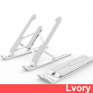 Adjustable Foldable Laptop Stand Non-slip Desktop Laptop Holder Notebook Stand sFor Notebook Macbook Pro Air iPad Pro DELL HP