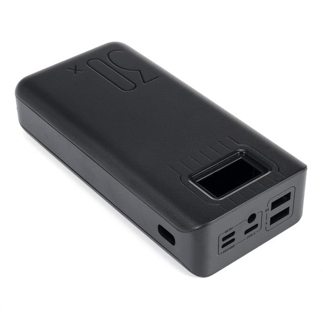 Bakeey DIY Power Bank Case 30000mAh  Power Bank Plastic Charging Box Without Battery DIY Power Bank Case 154 * 74 * 33mm