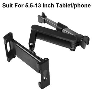 Universal Car Rear Pillow Holder Stand for Ipad 7-13' Tablet 360 Rotation Bracket Back Seat Car Mount Handrest Soporte Tablet