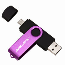 Load image into Gallery viewer, JASTER High Speed USB Flash Drive OTG Pen Drive 128gb 64gb Usb Stick 32gb 256gb Pendrive Flash Disk for Android SmartPhone/PC