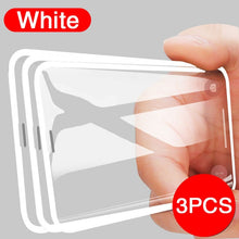 Load image into Gallery viewer, 3PCS Full Cover Protective glass on For iPhone 11 Pro Max tempered Glass Film On iPhone X XR XS Max Screen Protector Curved Edge