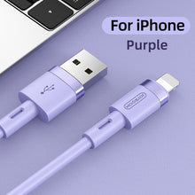 Load image into Gallery viewer, Charger For iPhone 12 Pro Max 11 X XR XS 8 7 6 6s 5 iPad Cord for Charging Charger Cable Liquid Silicone Cable For iPhone Cable