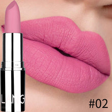 Load image into Gallery viewer, 8 Colors Matte Bullet Lipstick Waterproof Long-Lasting Velvet Lipstick Easy To Wear 2019 Nude batom Nutritious Makeup