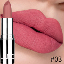 Load image into Gallery viewer, 8 Colors Matte Bullet Lipstick Waterproof Long-Lasting Velvet Lipstick Easy To Wear 2019 Nude batom Nutritious Makeup