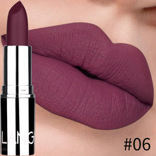 Load image into Gallery viewer, 8 Colors Matte Bullet Lipstick Waterproof Long-Lasting Velvet Lipstick Easy To Wear 2019 Nude batom Nutritious Makeup