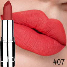 Load image into Gallery viewer, 8 Colors Matte Bullet Lipstick Waterproof Long-Lasting Velvet Lipstick Easy To Wear 2019 Nude batom Nutritious Makeup