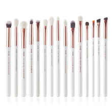 Load image into Gallery viewer, Jessup Makeup Brushes Set 15pcs Professional Eye Shadow Makeup Brush Kits Eyeshadow Eyeliner Blending Eyebrow Goat Hair