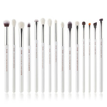 Load image into Gallery viewer, Jessup Makeup Brushes Set 15pcs Professional Eye Shadow Makeup Brush Kits Eyeshadow Eyeliner Blending Eyebrow Goat Hair
