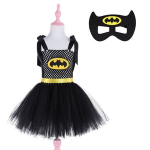 Moeble Children Cosplay Costume Girls Tutu Dress with Headband Kids Party Dresses for Birthday Halloween Christmas Summer