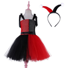 Load image into Gallery viewer, Moeble Children Cosplay Costume Girls Tutu Dress with Headband Kids Party Dresses for Birthday Halloween Christmas Summer