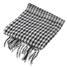 Load image into Gallery viewer, Outdoor Hiking Scarves Military Arab Tactical Desert Scarf Army Shemagh With Tassel For Men Women Muslim Hijab Windproof Warm