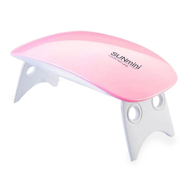 Nail Dryer Machine 6W Mini UV LED Lamp Portable USB Cable Home Use Mini Lamp for Drying Nails UV Gel Nail Art Manicure Tools