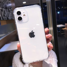 Load image into Gallery viewer, Candy Color Transparent Silicone Case For iPhone 12 Mini 11 Pro Max 7 8 Plus X XR XS Max SE 2020 Fashion Camera Protection Shell