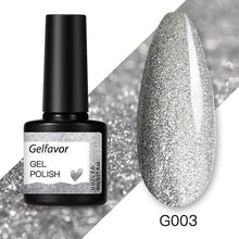 Load image into Gallery viewer, Gelfavor Gel varnishes Semi-permanent For Nails Stamping UV LED Lamp Manicure Set Nail Art Base and Top Coat for Gel Nail polish