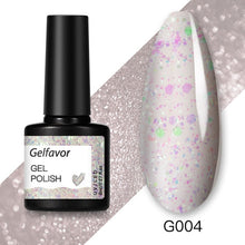 Load image into Gallery viewer, Gelfavor Gel varnishes Semi-permanent For Nails Stamping UV LED Lamp Manicure Set Nail Art Base and Top Coat for Gel Nail polish