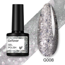 Load image into Gallery viewer, Gelfavor Gel varnishes Semi-permanent For Nails Stamping UV LED Lamp Manicure Set Nail Art Base and Top Coat for Gel Nail polish