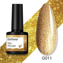 Load image into Gallery viewer, Gelfavor Gel varnishes Semi-permanent For Nails Stamping UV LED Lamp Manicure Set Nail Art Base and Top Coat for Gel Nail polish