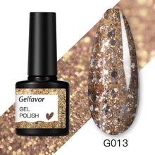 Load image into Gallery viewer, Gelfavor Gel varnishes Semi-permanent For Nails Stamping UV LED Lamp Manicure Set Nail Art Base and Top Coat for Gel Nail polish