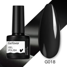Load image into Gallery viewer, Gelfavor Gel varnishes Semi-permanent For Nails Stamping UV LED Lamp Manicure Set Nail Art Base and Top Coat for Gel Nail polish