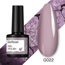 Load image into Gallery viewer, Gelfavor Gel varnishes Semi-permanent For Nails Stamping UV LED Lamp Manicure Set Nail Art Base and Top Coat for Gel Nail polish