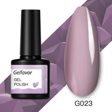 Load image into Gallery viewer, Gelfavor Gel varnishes Semi-permanent For Nails Stamping UV LED Lamp Manicure Set Nail Art Base and Top Coat for Gel Nail polish