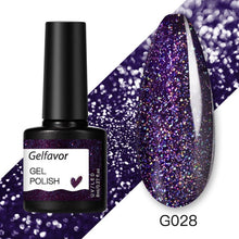 Load image into Gallery viewer, Gelfavor Gel varnishes Semi-permanent For Nails Stamping UV LED Lamp Manicure Set Nail Art Base and Top Coat for Gel Nail polish