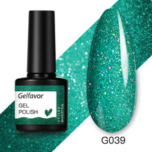 Load image into Gallery viewer, Gelfavor Gel varnishes Semi-permanent For Nails Stamping UV LED Lamp Manicure Set Nail Art Base and Top Coat for Gel Nail polish