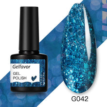 Load image into Gallery viewer, Gelfavor Gel varnishes Semi-permanent For Nails Stamping UV LED Lamp Manicure Set Nail Art Base and Top Coat for Gel Nail polish