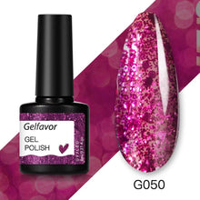Load image into Gallery viewer, Gelfavor Gel varnishes Semi-permanent For Nails Stamping UV LED Lamp Manicure Set Nail Art Base and Top Coat for Gel Nail polish